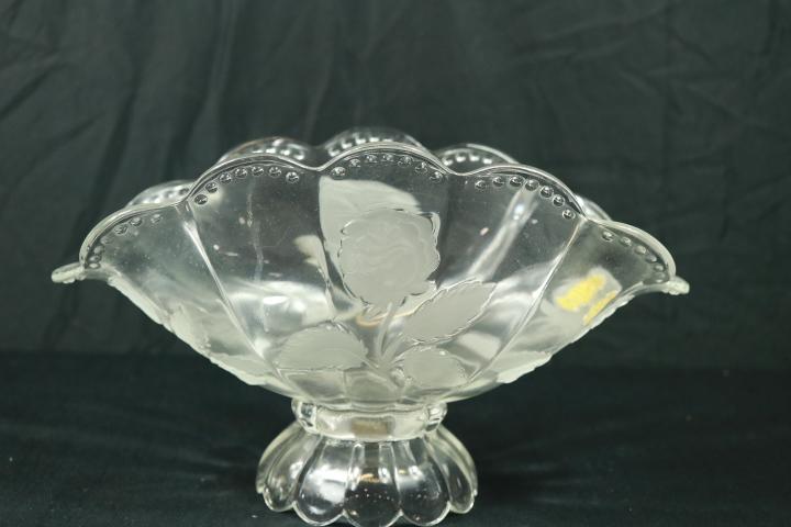 Imperlux Crystal Fluted Bowl