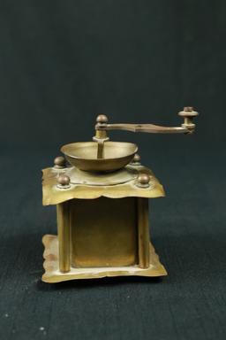 Early 1900's Brass Nut Grinder