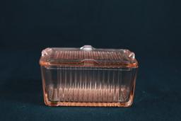 Depression Glass Refrigerator Box