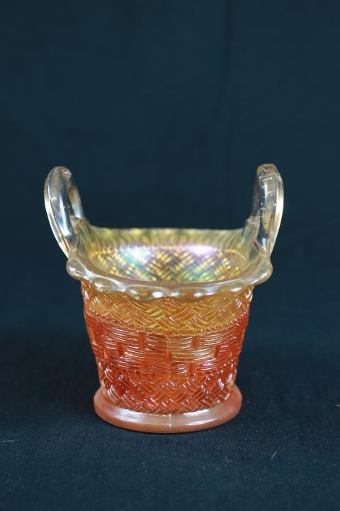 Carnival Glass Basket