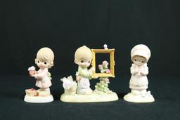 3 Precious Moments Figurines