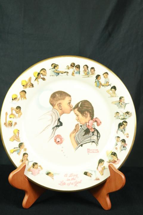 Gorham Norman Rockwell Plate