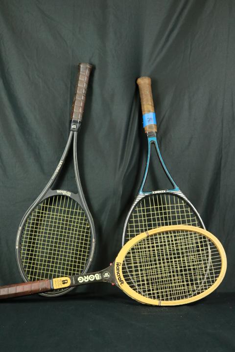 3 Tennis Rackets
