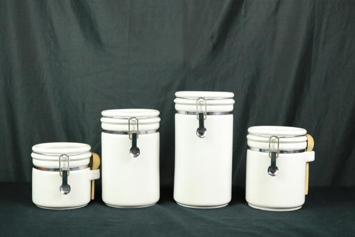 4 Piece Cannister Set