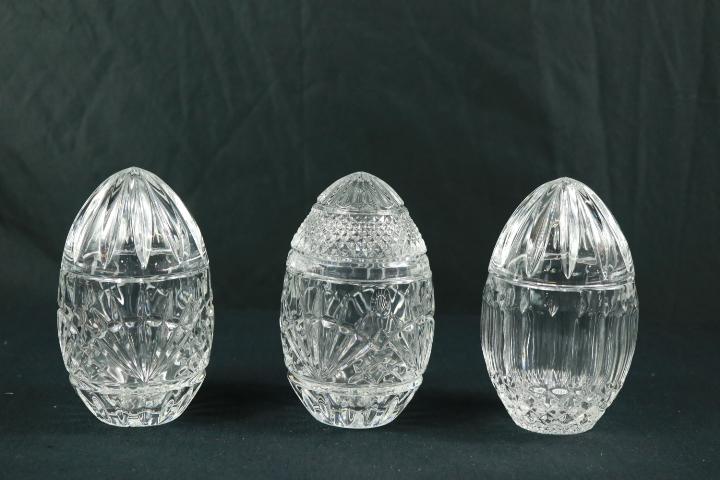 3 Crystal Eggs