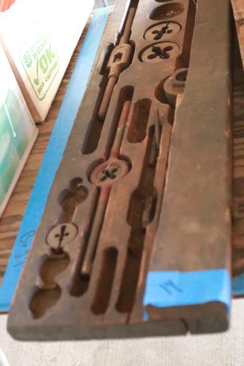 Antique Tap And Die Set