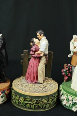 Gone With The Wind Figurines Music Box