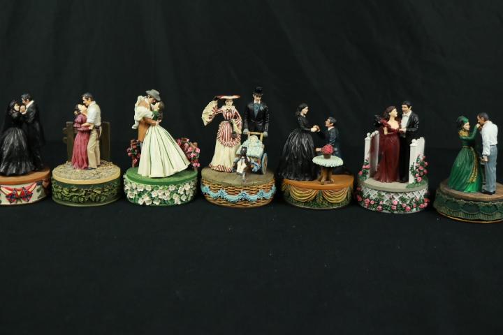 Gone With The Wind Figurines Music Box