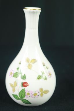 Wedgwood "Wild Strawberry" Pattern Vase