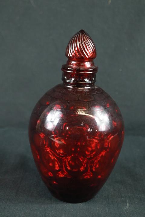 Ruby Glass Decanter