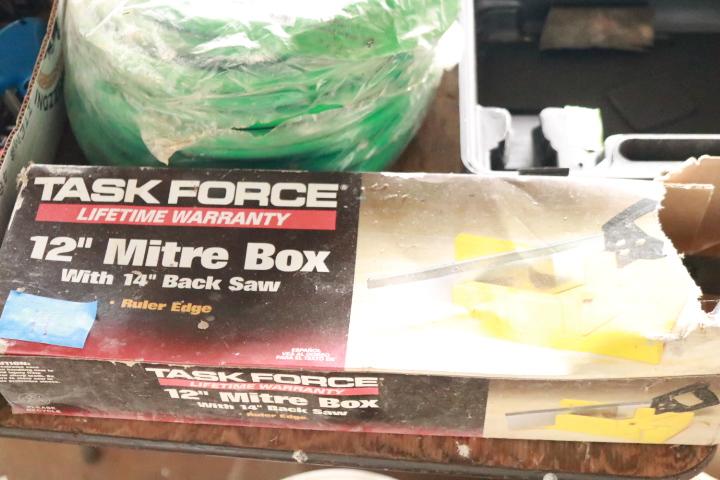 Task Force 12" Mitre Box With Saw