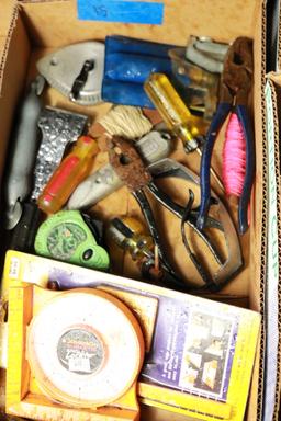 Box of Assorted Tools