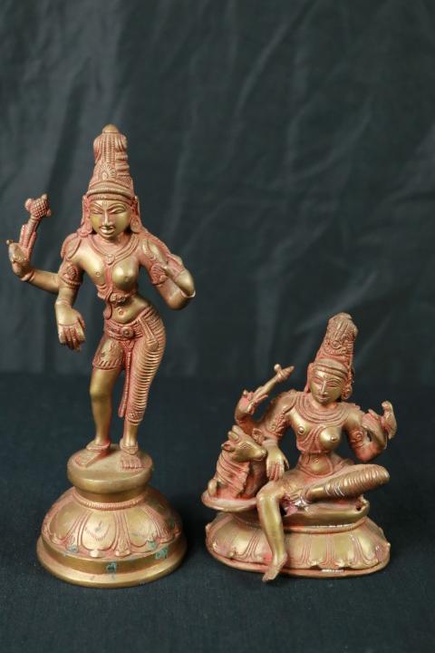 2 Asian Figurines