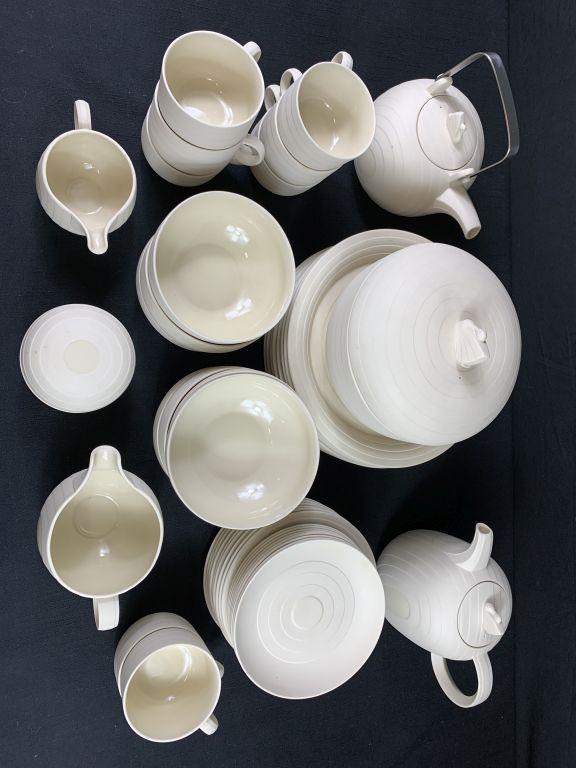 8pc Set of Tableware Made in Hornsea England