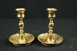 Pair Of Baldwin Brass Candlesticks