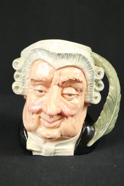 Royal Doulton "The Lawyer" Pitcher