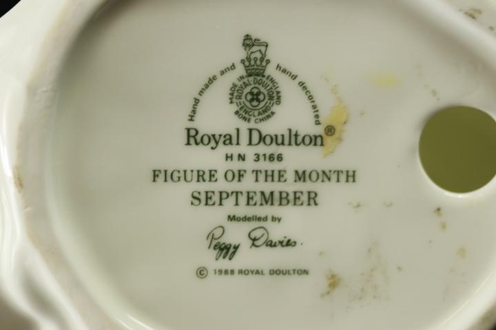 Royal Doulton Figurine "September"