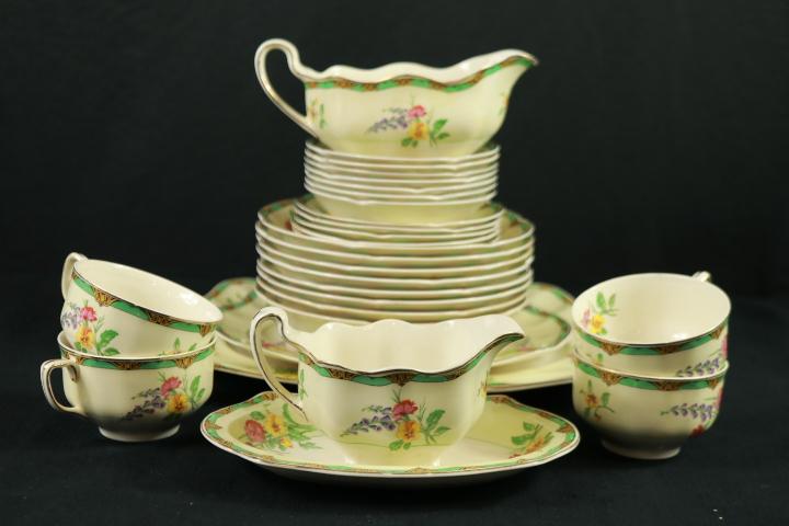 Partial Set of Johnson Bros "Ontwood" China