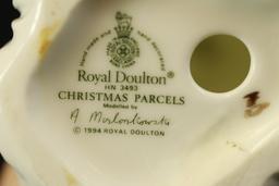 Royal Doulton "Thank You" & "Christmas Parcels" Figurines