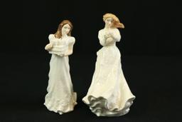 Royal Doulton "Thank You" & "Christmas Parcels" Figurines