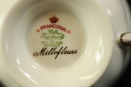 Franconia Krautheim Cups & Saucers Made In Bavaria