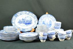 Set Of Liberty Blue China