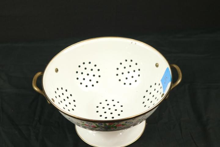 Enamelware Strainer