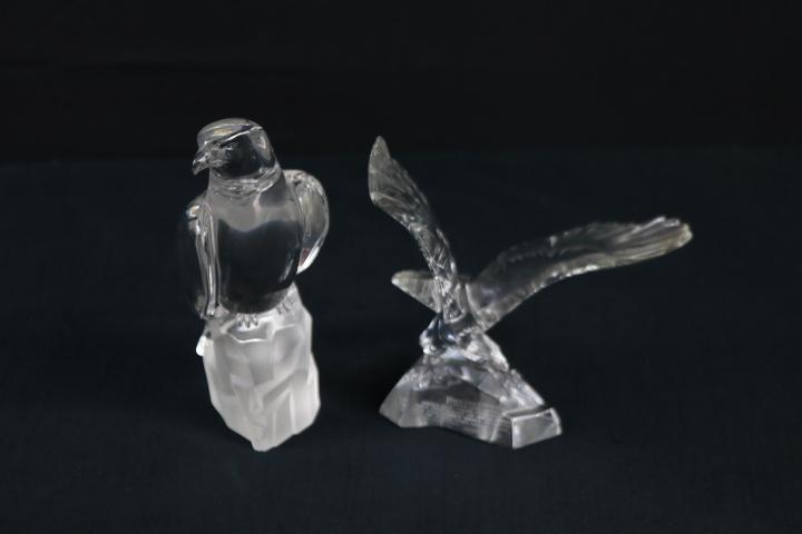 2 Glass Eagles