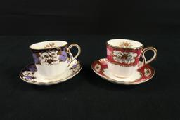 2 Espresso Collection Cups & Saucers