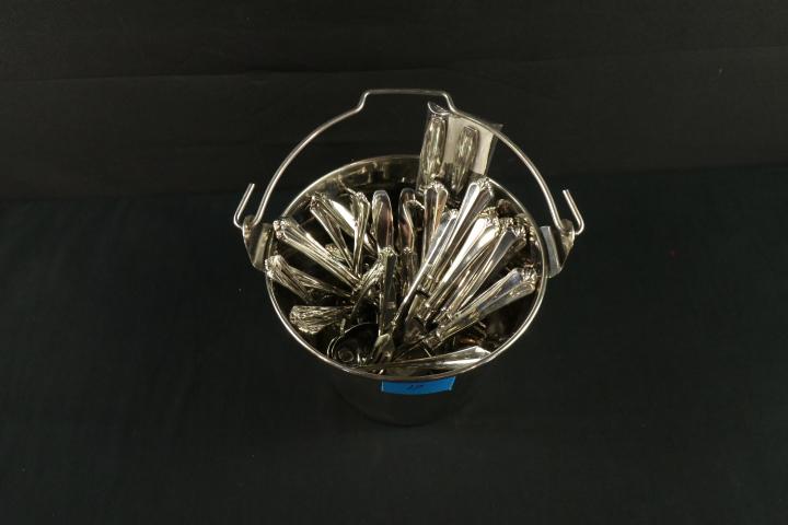 Oneida Stainless Flatware & Bucket