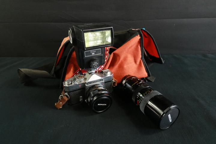Konica Camera & 70-210mm Access Lens