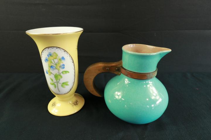 Pitcher and Vase