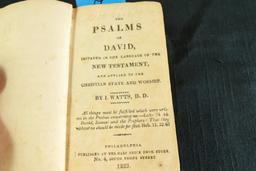 Antique Psalms and Hymn Book