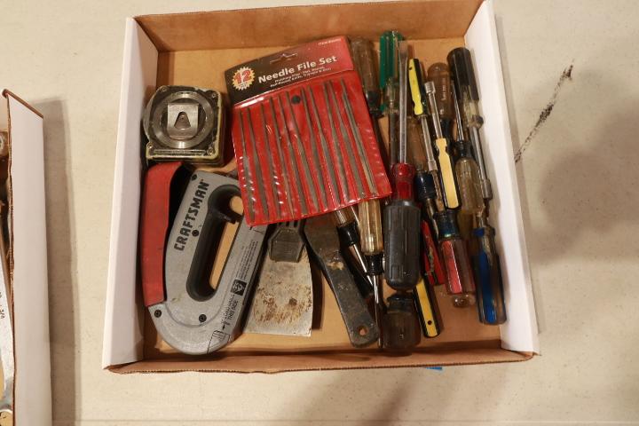 Box of Assorted Tools