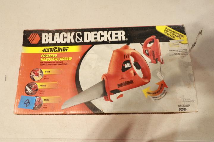 Black & Decker Electric Hand Saw/Jig Saw