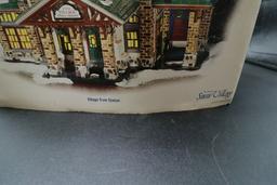 Dept 56 Snow Village -- "Village Train Station"