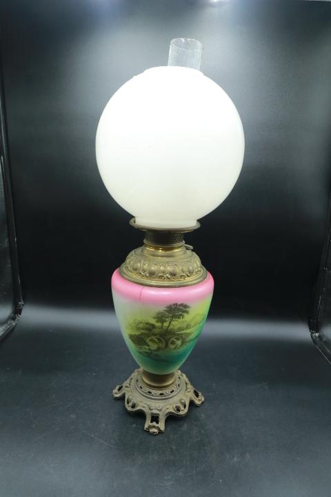 Antique Oil Lamp