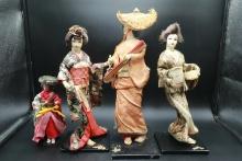 4 Asian Dolls
