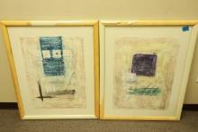 Pair of Equatorial Framed Prints #1 & #3