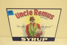 Uncle Remus Syrup Metal Sign