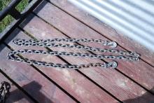 13ft Log Chain with 3/8 Hooks
