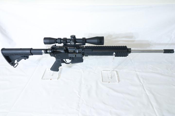 Rock River Arms 5.56 LAR-15 Rifle with Leupold Scope & Adjustable Stock