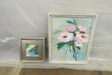 2 Floral Framed Prints