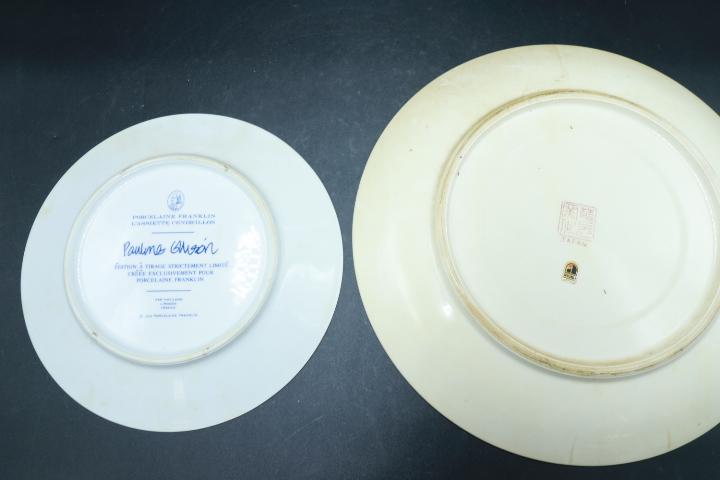 2 Porcelain Plates
