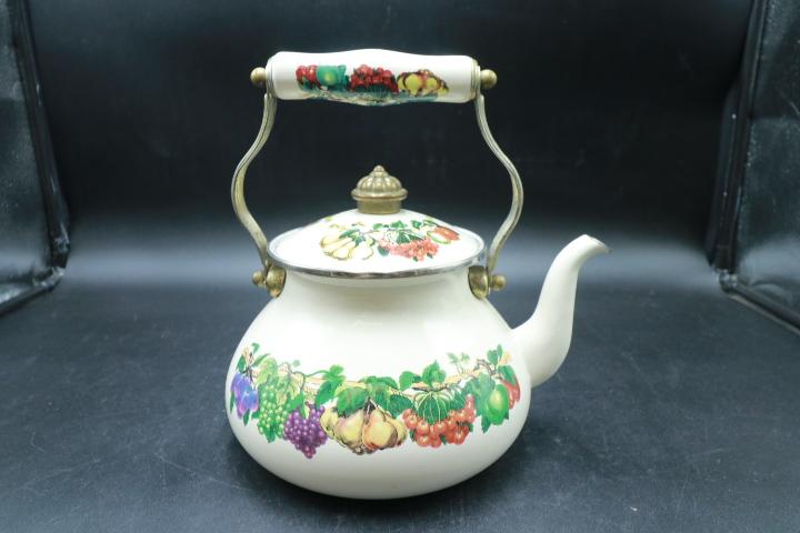 Enameled Tea Kettle