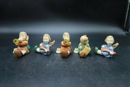 5 Hummel Candle Holders