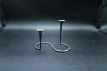 Danish Sterling Silver Candle Holder