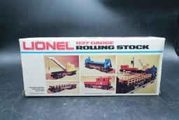 Lionel Operating Crane Car (027 Gauge)