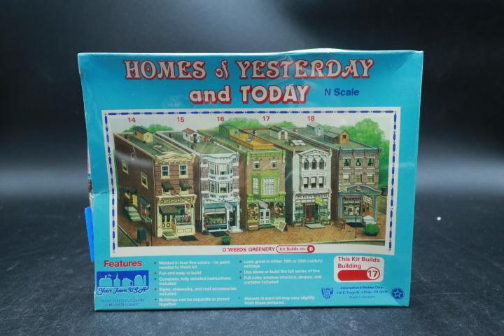 Homes of Yesterday O'Weeds Greenery (N Scale)