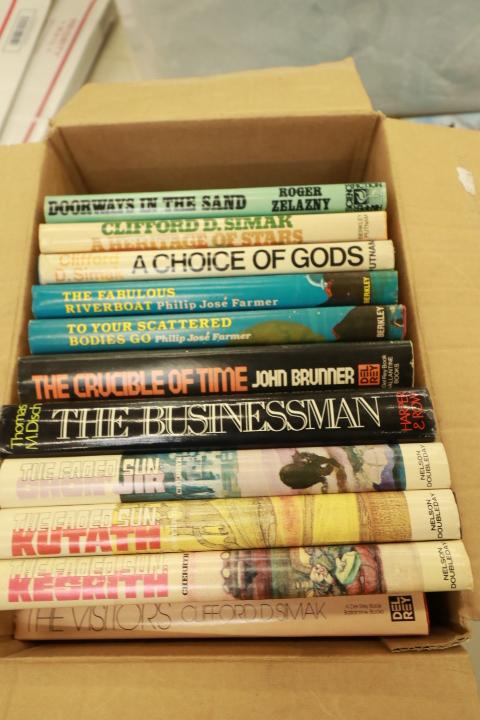 Box of Assorted Books